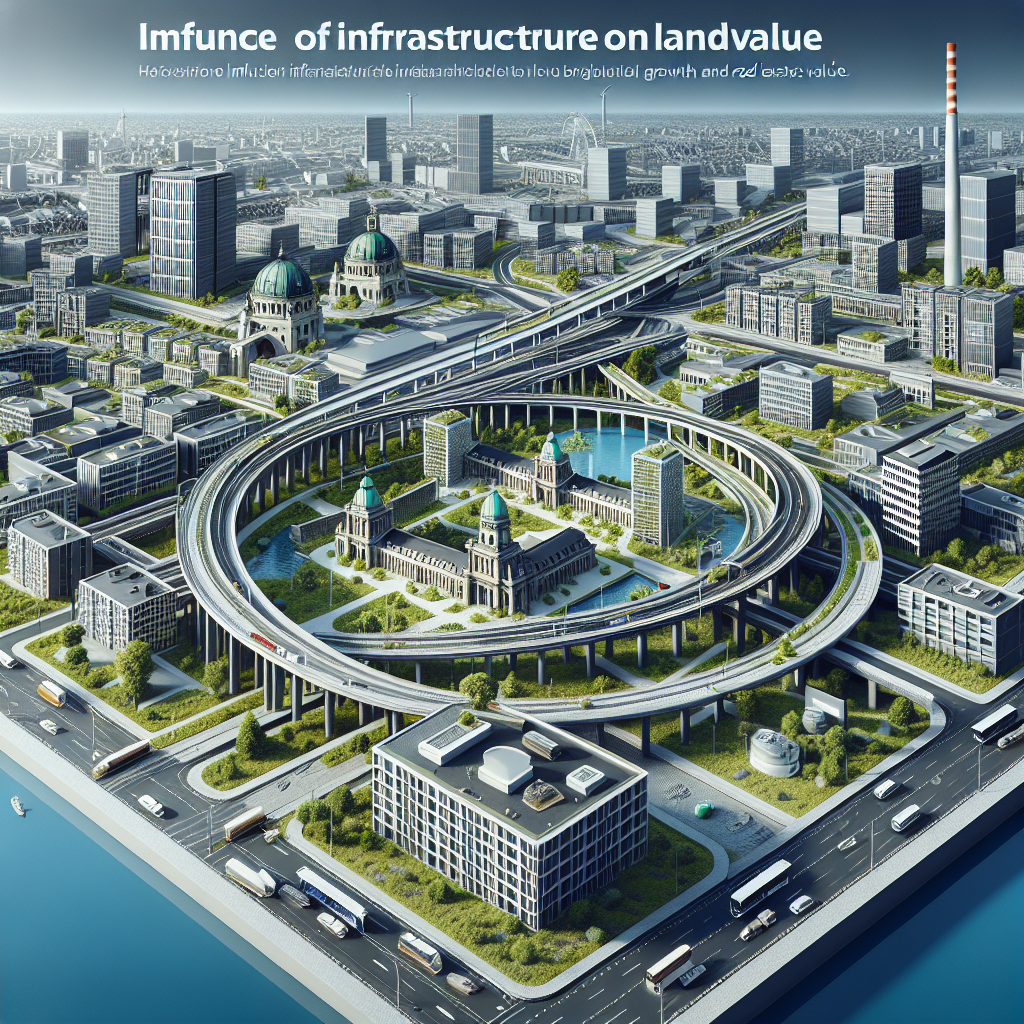 Einfluss der Infrastruktur auf Bodenrichtwert in Berlin Tempelhof